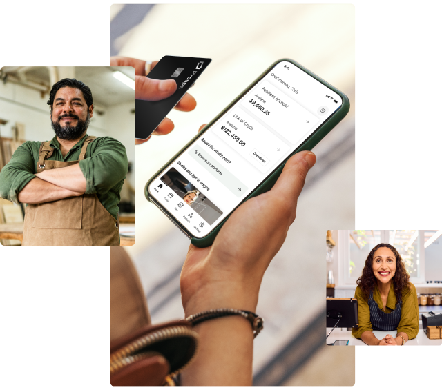 Business owners using Prospa app